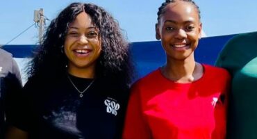 Kamohelo Skhosana Foundation founder and director Kamohelo Skhosana and Audrey’s Haven founder Monalisa Anyaoku at last year’s Christmas Drive celebration on December 23, 2025.