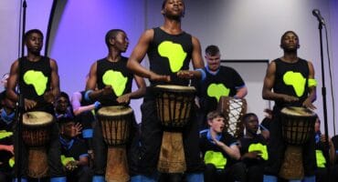 The Drakensberg Boys Choir energised the stage with a vibrant African drumming performance that left the audience spellbound and cheering for more at Melrose Arch on November 16, 2025.