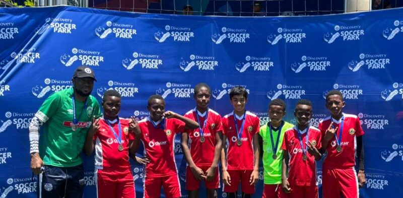 Sandton Superstars after getting their medals on November 23, 2025, at Illovo. Photo: Duduzile Khumalo