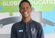 Spark Rivonia head boy for 2026 Litha Ndlwana at school on November 3, 2025.
