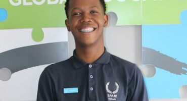 Spark Rivonia head boy for 2026 Litha Ndlwana at school on November 3, 2025.