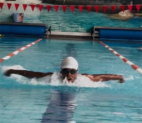 Bryanston Primary School swimmer and athlete Akhile Ncube. Photo: Supplied