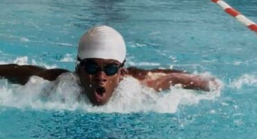 Bryanston Primary School swimmer and athlete Akhile Ncube. Photo: Supplied