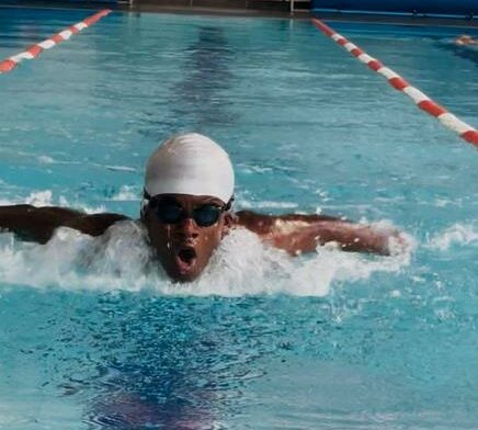 Bryanston Primary School swimmer and athlete Akhile Ncube. Photo: Supplied