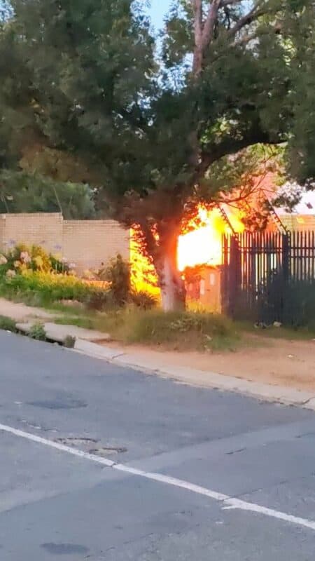 Emergency services were called to a substation fire in the Marlboro/Eastgate area on Wednesday night, leading to road closures and traffic disruptions.