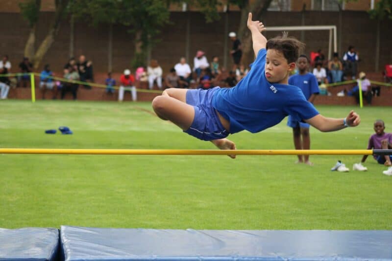 Cheers, pounding feet and high jumps filled the track as learners competed in a high-energy Interhouse Athletics Day with their eyes firmly set on reaching the Gauteng trials.
