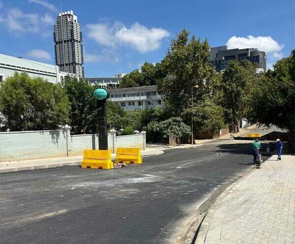 The February 6 reopening date has passed, but visible progress on site suggests the long-running project is nearing completion.