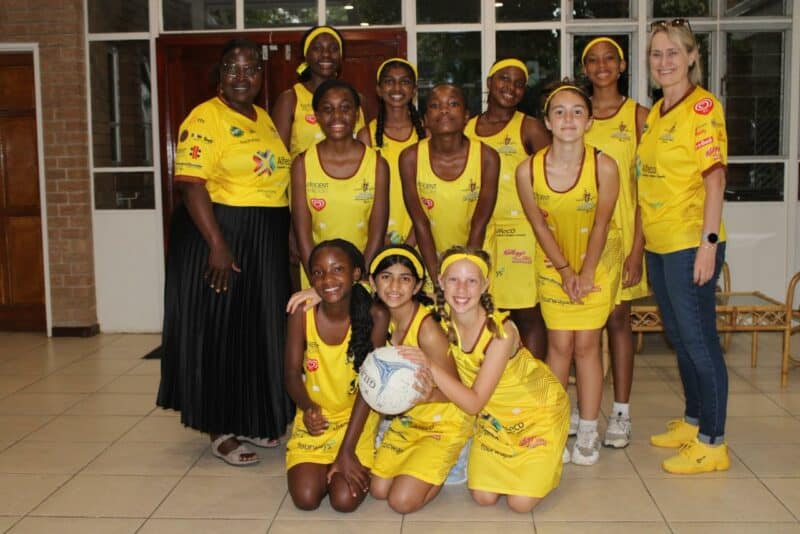 Excitement filled the courts at Montrose Primary School as the school celebrated the 25th anniversary of its night challenge tournament until heavy rain and lightning brought the evening to an early end.
