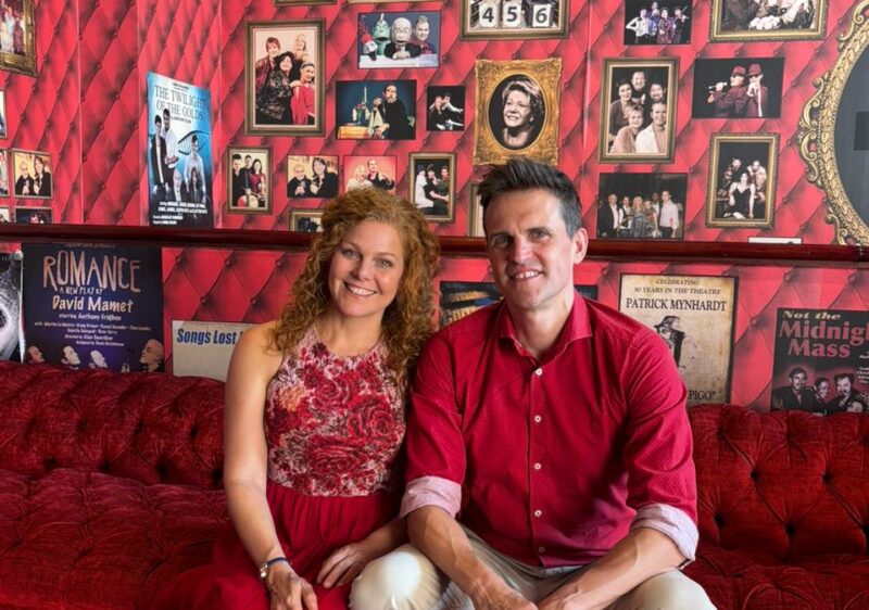 Nearly 25 years in music and marriage, Kristel Birkholtz and Rory Gaddin, who make up Cherry Pill, are turning Friday lunchtime into a romantic live escape at the Theatre on the Square.
