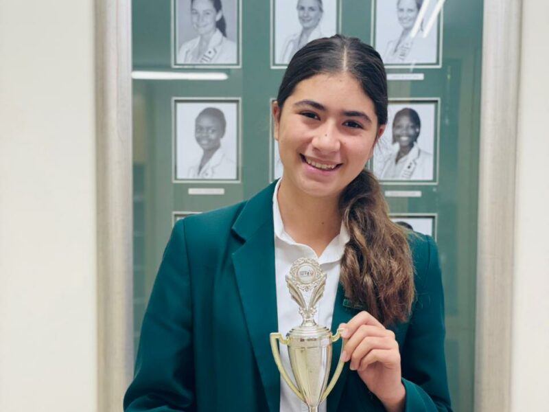 A passion for running and map work powered Zalah David, from Brescia House School, to overall victory in the juniors category the 2026 Orienteering Schools League.