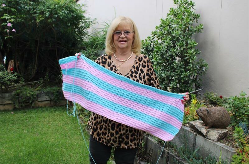 After the loss of her husband, Sandy de Goede turned to crochet, not just as a hobby, but as a journey to find healing.