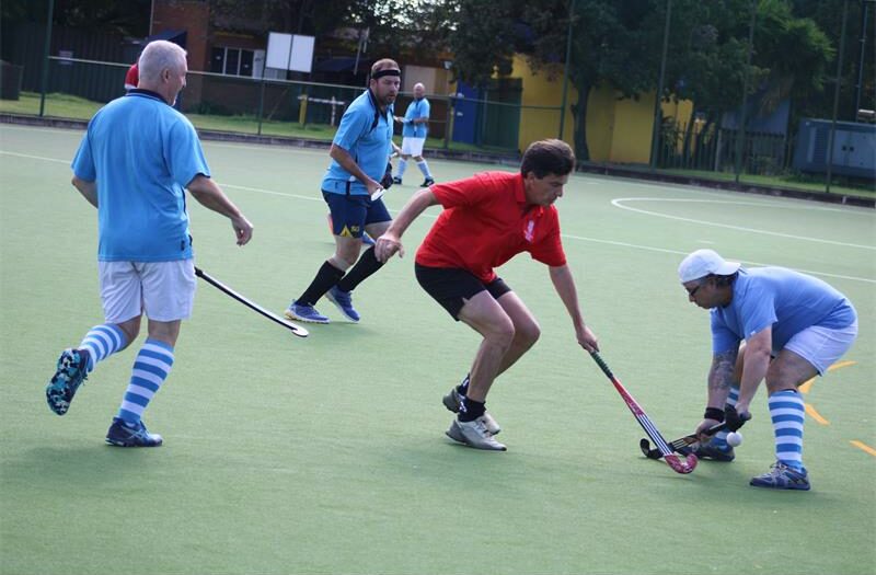 A friendly but competitive afternoon at Morningside Country Club saw Vagabonds fall to a 5–0 defeat against Oblates in the Masters Hockey League.