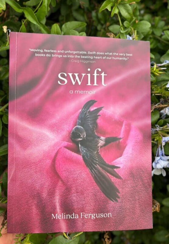 Local author Melinda Ferguson opens up about loss, resilience, and the unexpected inspiration behind her memoir Swift.