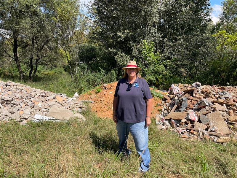 Frustrated residents say finger-pointing between city municipal departments is allowing environmental damage to worsen on the Braamfontein Spruit.