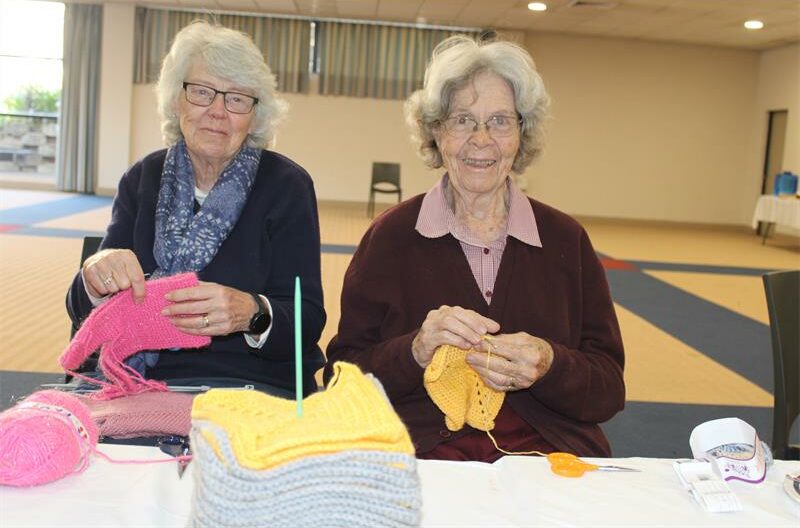 The dedicated group of volunteers, turning donated wool into lifesaving winter essentials for vulnerable residents across Johannesburg, is glad to welcome some younger members, looking to continue to good work they do.