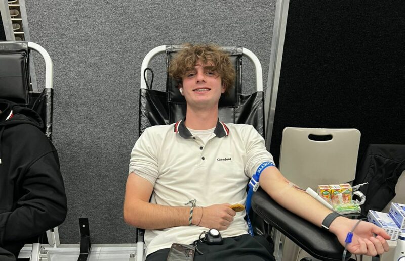 Parents, staff, and community members came together at Crawford College Hall in Sandton to support a successful blood donation drive, helping save lives through a simple act of giving.