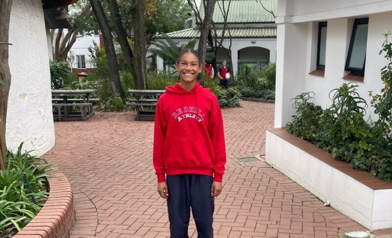 Grade 7 learner Dania Mbatha is celebrating a major sporting milestone after being selected for the U14 SA Indoor Netball Squad.
