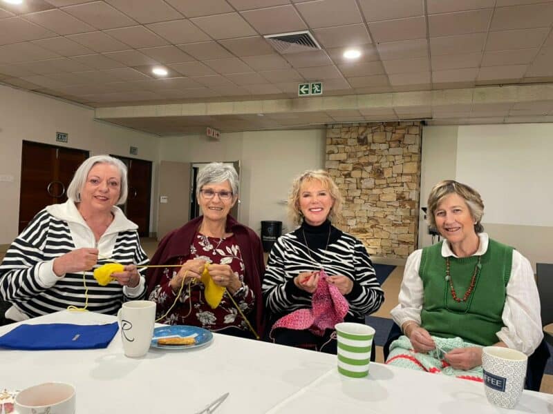 As winter is here, KnitWits 4 the Needy volunteers are hard at work creating handmade blankets and scarves for disadvantaged communities.