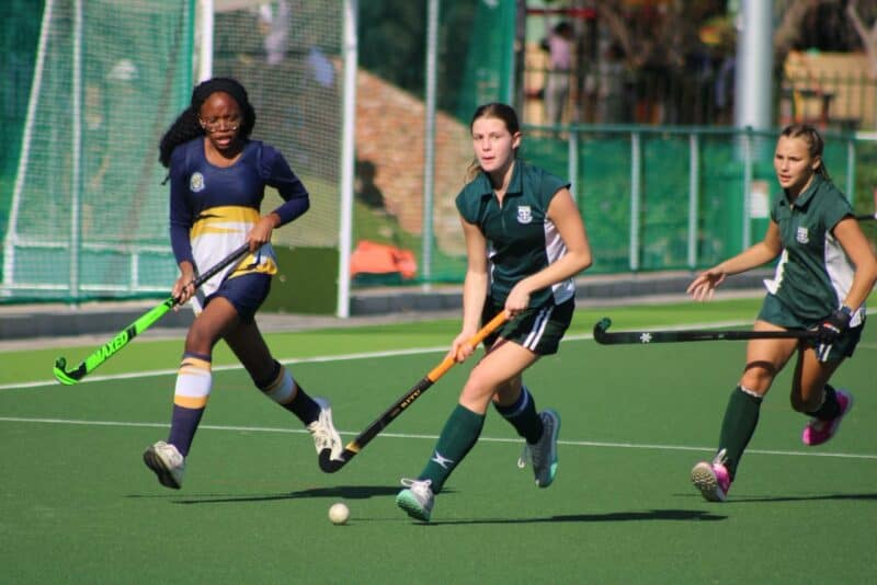 Young hockey players battled it out across multiple age groups as the Catholic Schools Hockey Festival officially got underway at Brescia House School.