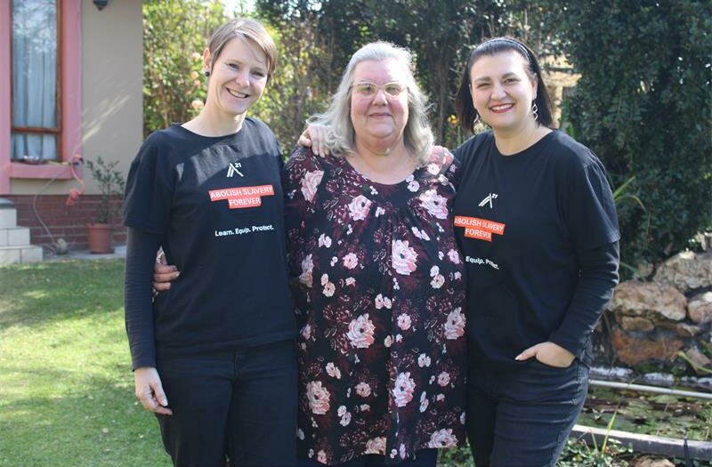 Anti-trafficking expert Karen Menkveld warned that young people are being targeted online through fake job opportunities at the Human Trafficking Awareness event in Buccleuch.