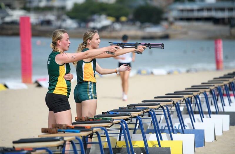 Brescia House School matriculant Isla Thomas has earned national colours for laser run, and has set her sights on more international success.