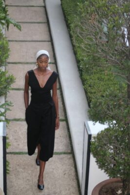 Nthabiseng Shabangu showcases her modelling skills. Photo: Duduzile Khumalo