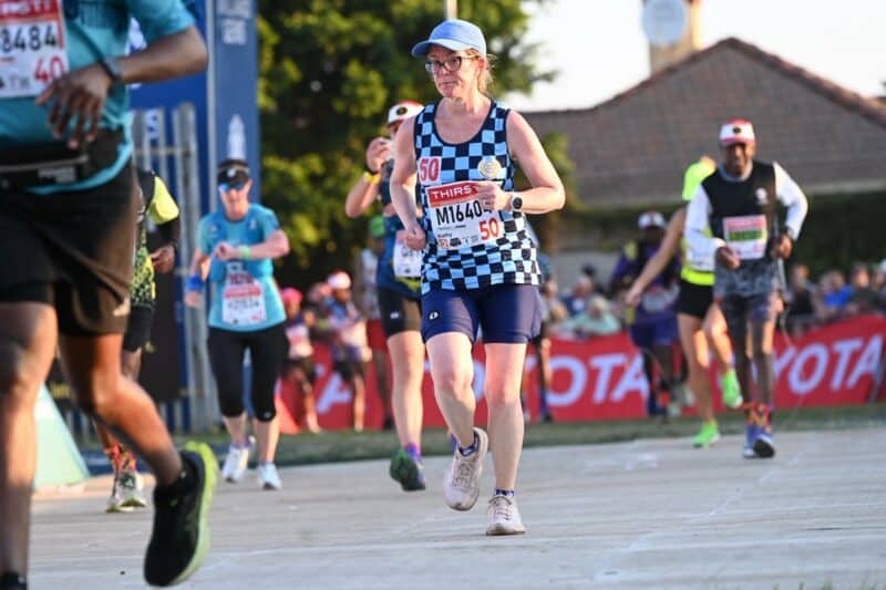 After battling an autoimmune disease and chronic fatigue, Morningside Running Club runner, Cathy Mann, returned to the Comrades Marathon 19 years later and earned her second bronze medal.