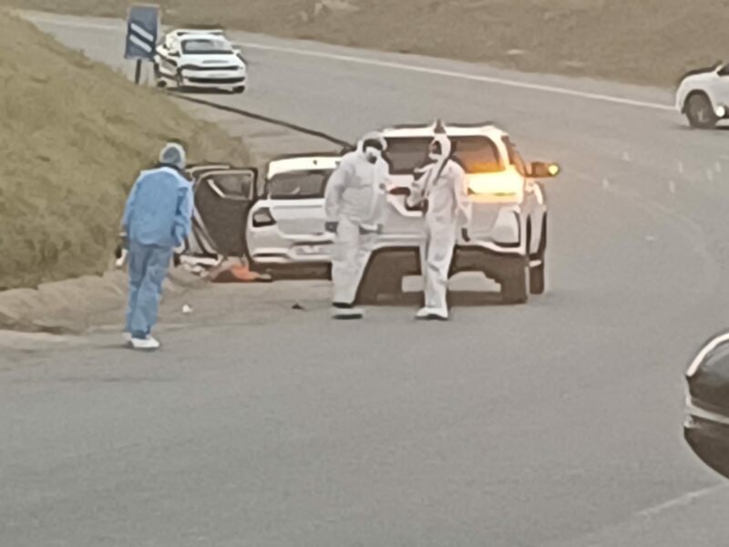 Police confirm three suspects were shot dead following a police shootout at the Buccleuch interchange after a high-speed chase involving multiple law enforcement units and private security.