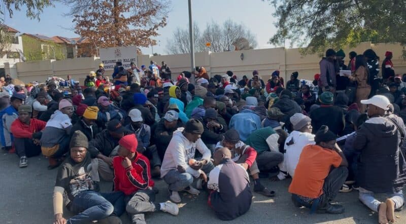 Food, blankets, medical care, and security have brought some relief to hundreds gathered outside the Malawi Consulate General in Woodmead, yet uncertainty remains as they continue waiting for assistance to return to Malawi.