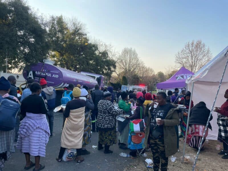 The final group of Malawian nationals camped outside the Malawi Consulate General in Woodmead has been relocated, with immigrants expressing gratitude to South Africans who fed them, and to police who kept them safe.