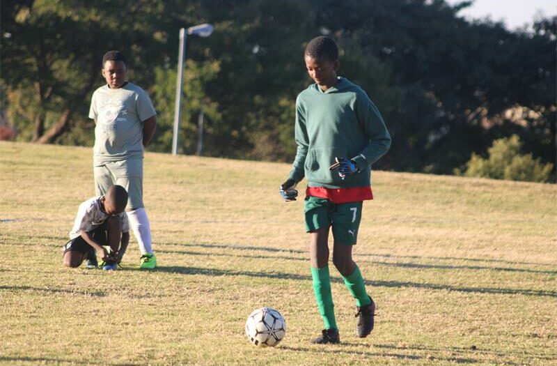 Sandown’s aspiring footballers spent their holiday on the training field learning new skills and discussing the world’s biggest football tournament.