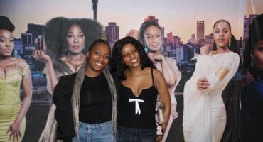 Sibulele Klaas and Ayakha Vuzane look forward to the movie on July 4, 2026. Photo: Duduzile Khumalo