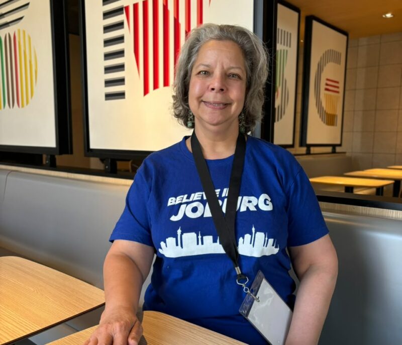 Ward 81 councillor Joanne Horwitz seeks emergency generator support for the vulnerable residents in her ward on July 13, 2026. Photo: Duduzile Khumalo