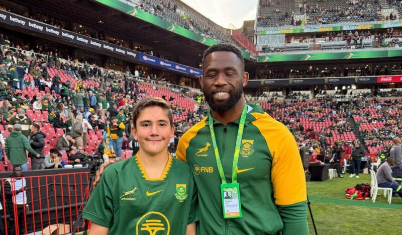Bryanston teenager Daniel Botha says meeting Springbok captain Siya Kolisi gave him renewed hope, and reminded him that there’s always light at the end of the tunnel.