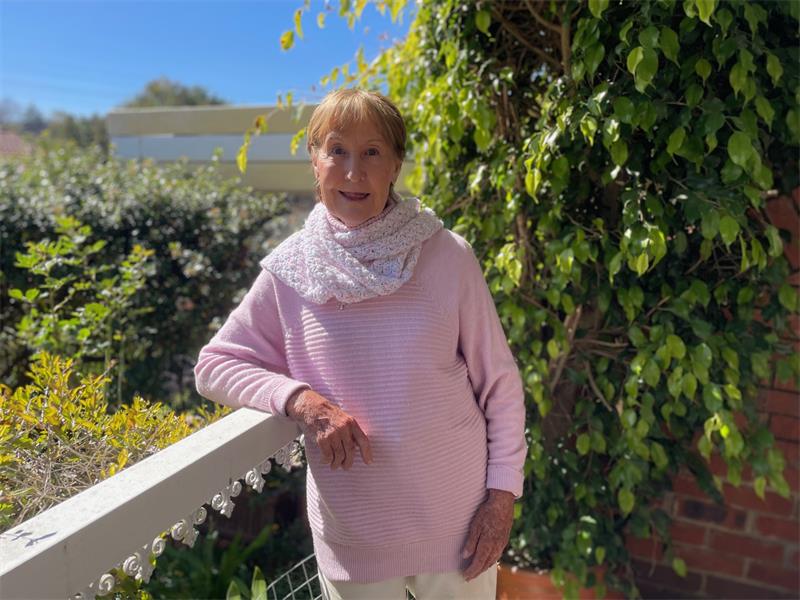The woman behind the KnitWits 4 the Needy Greta Collier shares how her life-changing journey inspired her to start knitting hope for people in need at her home in Hurlingham on August 9, 2026. Photo: Xoliswa Zakwe