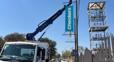 City Power technicians work on faulty streetlights along Grosvenor Road in Bryanston as part of the ward-by-ward service delivery campaign in Bryanston on August 19, 2026. Photo: Mthulisi Lwazi Khuboni