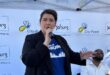 Councillor Emi Koekemoer backs the ward-by-ward campaign in Bryanston on August 19, 2026. Photo: Duduzile Khumalo
