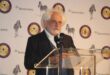 Michael Fridjhon addresses the guests at the event on August 27, 2026. Photo: Duduzile Khumalo