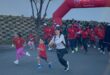 2km participants start their run and walk on August 29, 2026. Photo: Duduzile Khumalo