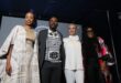 Local Fashion Police 2026 designer and judge Thabo Makheta with Proudly South Africa CEO Eustace Mashimbye and other designers and judges Anel Botha and Mpumelelo Dhlamini at the media launch in Sandton on August 4, 2026. Photo: Xoliswa Zakwe