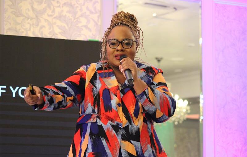 Elevate Her Africa founder Marie Joelle Kasongo is calling on businesses, schools, churches and individuals to help collect 36 000 sanitary packs for women and girls affected by period poverty. Photo: Xoliswa Zakwe