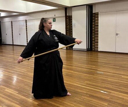 Stacey Williams showcases her skills on August 26, 2026. Photo: Duduzile Khumalo