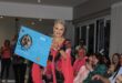 Sharon Smith brings the story of Cupcake to life with the April page during the launch at Bryanston Country Club on August 27, 2026.