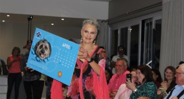 Sharon Smith brings the story of Cupcake to life with the April page during the launch at Bryanston Country Club on August 27, 2026.