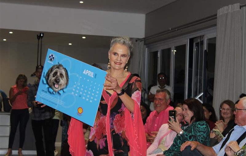 Sharon Smith brings the story of Cupcake to life with the April page during the launch at Bryanston Country Club on August 27, 2026.
