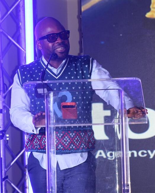 Pat Mahlangu speaks at the awards on September 2, 2026. Photo: Duduzile Khumalo