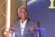 Dr Lethukwenama Letsoalo receives her award on September 2, 2026. Photo: Duduzile Khumalo