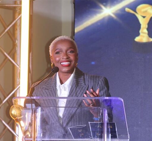 Dr Lethukwenama Letsoalo receives her award on September 2, 2026. Photo: Duduzile Khumalo