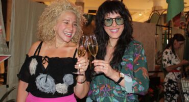 Shiran weltsman and Jamie-Lee Sexton toast to the arrival of Babylonstoren in Bloom at Hyde Park Corner on September 1, 2026.
