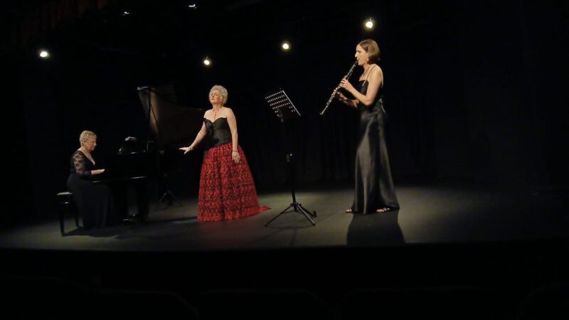Gisela Scriba, Lizet Smith and Michelle Veenemans showcase their musical talent on September 25, 2026 Photo: Duduzile Khumalo